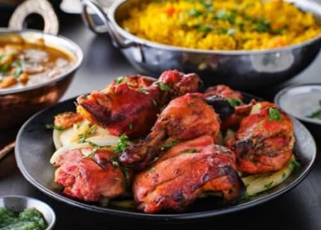Tandoori Chicken Platter